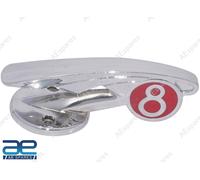 Compatibile con stemma distintivo cofano auto Morris 8 vintage plastica cromata