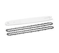 Compatibile Con Stihl 018, MS180, MS181 - Barra Guida For Motosega Da 14 Pollici Con Passo 3/8 LP, Catena For Motosega A 50 Maglie Di Trasmissione, Accessori For Elettroutensili(With 2 Saw chain)