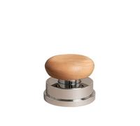 Compatibile Con STOCK 58,4 Mm, Polvere For Macchina Da Caffè Con Martello In Polvere For Caffè Espresso Serie Mushroom Tamper Italiano A Forza Costante(Flat Bottom Log B)
