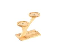Compatibile con stoviglie, vassoio in bambù, fondo for embrioni, tazza, vaso da fiori, mini legno massello(H-With screwdriver)