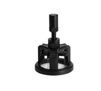 Compatibile con strumenti di distribuzione del caffè regolabili e uniformi, pressini manuali girevoli for barista 51/54/58 mm neri(53mm black)