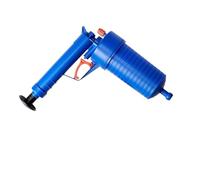 Compatibile con sturalavandini pneumatici, pulitori a pressione for scarichi a pavimento, otturatori for vasche da bagno, pompe di dragaggio for lavandini, rimuovi-intasamento domestici(Black)