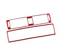 Compatibile Con Subaru Per Legacy Per Outback 2015-2019, Adesivo Cornice Bocchetta Aria Console Centrale Auto, Accessori Copertura Presa Aria Condizionata Decorazione d'interni(Rosso)