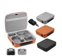 Compatibile con SUNNYLIFE Valigia Rigida Impermeabile DJI Flip | tessuto impermeabile, interno sagomato, design manuale portatile(TYPE A GREY)