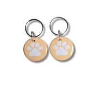 Compatibile con Sureflap Surefeed Microchip RFID collare di ricambio Tags, confezione da 2, impermeabile, per animali domestici senza microchip (arancione)