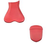 Compatibile con SUZUK GSXR600 GSXR750 K6 06 07 Cuscino copri parafango anteriore e posteriore Compatible With sedile passeggero GSX-R GSXR 600/750 2006 2007(1set-Red)