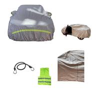 COMPATIBILE CON SUZUKI Ignis 1.2 Hybrid iTop TELO COPRIAUTO IN NYLON IMPERMEABILE COVER ANTIGRAFFIO TG. M 432X185X120CM COPERTURA PER AUTO CON ZIP LATERALE