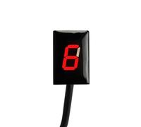 Compatibile con Suzuki per C1500 2005-2017 per C1800R 2008-2015 per M1800R 2006-2020 Accessori per L'aggiornamento del Display Dell'indicatore di Marcia per Moto Indicatori Marcia Moto(Red)
