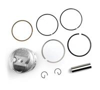 Compatibile Con Suzuki Per DF125 1999-2000 Per DR125S 1982-1988 Kit Pistone Motore Per Motocicletta 12100-05200-050 +0.25 0.50 0.75 Kit Pistone(57.50mm(plus 0.50))