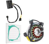 Compatibile Con Suzuki Per Drz400 Per Dr-Z400s 2000-2019 Per Dr-Z400sm 2005-2019 Bobina Statore Magnete + Raddrizzatore Regolatore Con Guarnizione 32101-29F00 statore delle bobine