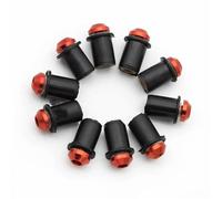 Compatibile Con Suzuki Per GS500 Per GN125 Per DR650 10 Pezzi Parabrezza Da 5 Mm Per Kit Di Bulloni E Viti Per Accessori Di Modifica Per Motociclette Viti