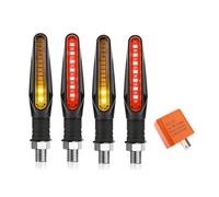 Compatibile Con Suzuki Per GSF1250 Per DL1000 Per GSF650 Per SV650 SV400 Per GSF650 SV1000 10mm 12V Indicatori Di Direzione Coda Che Scorre Lampeggiatore Luce(K)