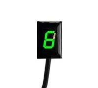 Compatibile con Suzuki per GSF1250S SA 2007-2016 per DL1000V 2002-2020 Moto 1-6 per Accessori di Aggiornamento del Misuratore di velocità E Marcia Indicatori Marcia Moto(Green)