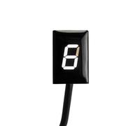 Compatibile con Suzuki per GSF650 per GSF1250 per Bandit per GSX650F 2007 2008 2009 2010 Accessori per Display Indicatore di Marcia Digitale per Moto Indicatori Marcia Moto(White)