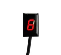 Compatibile con Suzuki per GSF650 per GSF1250 per Bandit per GSX650F 2007 2008 2009 2010 Accessori per Display Indicatore di Marcia Digitale per Moto Indicatori Marcia Moto(Red)