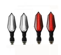 Compatibile Con Suzuki Per GSR 600 Per V-Strom 1050 Per Bandit 650 1250s Indicatori Di Direzione Per Motociclette Luce 10MM Indicatori Di Direzione Lampadine Lampada Indicatori motocicli(Red and white