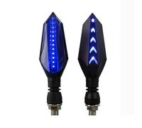 Compatibile con Suzuki per GSR 600 per V-Strom 1050 per Bandit 650 1250s Indicatori di Direzione per Motociclette Luce 10MM Indicatori di Direzione Lampadine Lampada Indicatori motocicli(Blue)