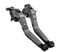Compatibile Con Suzuki Per GSX250R Per DL250 Per GW250 2015 2016 2017 2018 2019 2020 Leve Freno Frizione Pieghevoli Per Moto Leva Anti-rottura Kit Leve Moto(Gray)