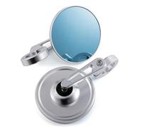 Compatibile Con SUZUKI Per GSXS1000 Per SV650 Per LT-R450 Per GSF600 Specchietti Retrovisori Per Moto Da 7/8" Accessori Per Specchietti Retrovisori Estremità Manubrio Moto Specchio Posteriore(Silver)