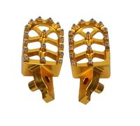 Compatibile Con SUZUKI Per RMZ250 2007 2008 2009 Per RMZ450 2005 2006 2007 Accessori Ricambio Pedane Universali Moto Poggiapiedi Moto(Gold)