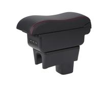 Compatibile Con SUZUKI Per Swift 2005-2025 Bracciolo Per Auto Bracciolo Per Auto Scatola Portaoggetti Bracciolo Rinforzato Dettagli Interni(B2 black line 3USB)