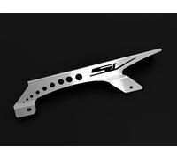 Compatibile con: Suzuki SV 1000 N BJ 2003 - 07 / SV 1000 S BJ 2004 - 07 protezione catena, logo argento IBEX