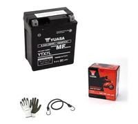 COMPATIBILE CON SUZUKI UK ADDRESS 110 2015 A 2020 BATTERIA YUASA YTX7L AGM 12V/6AH CCA100(SIGILLATA-PRECARICATA) PER MOTO SCOOTER GIA' PRONTA AL MONTAGGIO FAI DA TE 115X72X133MM
