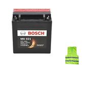 COMPATIBILE CON SUZUKI VL Intruder 1500 da anno 1999 BATTERIA BOSCH YTX16-BS-1 M60210 BATTERIE PER MOTO 14AH AMPERE 12VOLT PRONTA PER L’UTILIZZO GIÀ CARICA 150X87X161MM