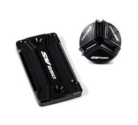 Compatibile con SV650 SV 650 1999-2022 2021 2020 2019 2018 2017 2016 2015 Tappo olio moto Tappo coperchio serbatoio liquido freno anteriore