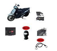 COMPATIBILE CON SYM HD 300 2021 COPRIGAMBE TERMOSCUD TUCANO URBANO R204-X SPECIFICO PER SCOOTER COPERTA TERMICA IMPERMEABILE INTERNO IN ECOPELLICCIA