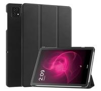 Compatibile con T-Mobile Revvl Tab 5G 2023 Custodia For tablet Tri-Fold Smart Tablet Case, protettiva leggera rigida For PC posteriore sottile Angoli di visione multipli, Auto Wake Sleep(Siyah)