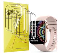Compatibile con TaiSounds, pellicola trasparente in poliuretano termoplastico a copertura completa, compatibile con smartwatch TaiSounds L51/HTTWCOD L51/AcclaFit L51 (TPU-6 pezzi)
