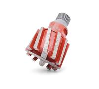 Compatibile con tamburo diamantato SUBRILLI D50*T35, mola a tolleranza zero, filettatura 1/2 Gas, for mole di fresatura CNC supporto for acqua