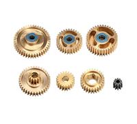 Compatibile Con Tamiya 1/14 RC Camion Parti Upgrade Set Ingranaggi Trasmissione Scatola Ingranaggi Metallo RC Parti Auto