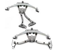 Compatibile Con Tamiya 1/14 RC Trattore Rimorchio Modello Di Camion Parti Aggiornamento Sospensione Posteriore In Acciaio Per Foglia Per Set Alette Sollevamento A Molla RC Parti Auto