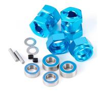 Compatibile Con Tamiya 58346 Grasshopper 1/10 RC Auto Accessori Di Aggiornamento Parti 1 Set Adattatori Per Mozzo Ruota Esagonale In Lega Alluminio W/Cuscinetto RC Parti Auto