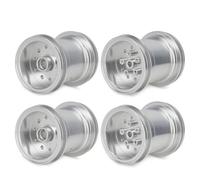 Compatibile Con Tamiya CW-01 1/12 Ricambi Per Pneumatici Per Auto RC Cerchi Di Ricambio Per Mozzi Ruota Anteriore E Posteriore In Lega Di Alluminio Ricambi Per RC