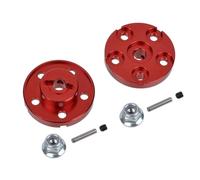 Compatibile Con Tamiya CW 01 Lunch Box Midnight Frog Sand Scorcher Grasshopper 1/10 RC Auto Parti Di Aggiornamento Adattatore Per Ruota Posteriore In Alluminio RC Parti Auto(Red)
