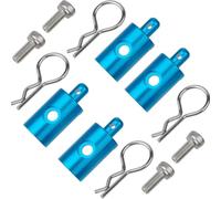 Compatibile Con Tamiya CW01 Lunch Box 1/12 RC Auto Parti Di Aggiornamento Accessori Ricambio Supporti Per Carrozzeria In Alluminio Fissaggio Per Shell RC Parti Auto(Blue)