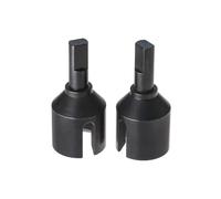 Compatibile Con Tamiya Fighter NXGEN DT04 58741 1/10 RC Auto Parti Di Aggiornamento 2 Pezzi In Acciaio Cambio Posteriore Drive Cup Tazza Differenziale RC Parti Auto