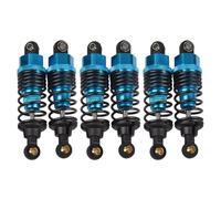 Compatibile Con Tamiya G6-01 6X6 KONGHEAD Per KING Per Chassis 1/18 RC Car Upgrade Parts 6 Pezzi Ammortizzatori In Metallo Per Olio Ammortizzatori RC