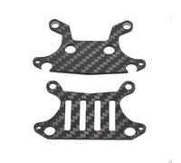 Compatibile Con Tamiya GF-02 Per GF02 1/10 RC Parti Di Aggiornamento Per Auto Piastre Per Torre Ammortizzatori Anteriori E Posteriori In Fibra Carbonio RC Parti Auto