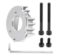 Compatibile Con Tamiya Lunch Box 1/12 RC Auto Parti Di Aggiornamento Accessori Di Ricambio Motore In Lega Di Alluminio Montaggio Fisso RC Parti Auto(Silver)