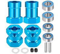 Compatibile Con Tamiya Lunch Box 1/12 RC Parti Di Aggiornamento Per Auto 4 Pezzi Adattatori Per Mozzo Ruota Esagonale In Lega Alluminio A 12 Mm Cuscinetto RC Parti Auto
