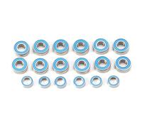 Compatibile Con Tamiya M-05 M-06 M05 M06 RC Auto Parti Upgrade Kit 18PCS Cuscinetto A Sfera Sigillato Gomma RC Parti Auto