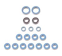 Compatibile Con Tamiya Per CC01 1/10 RC Auto Aggiornamenti Parti Accessori RC Auto 18 Pezzi Kit Cuscinetto A Sfere Sigillato In Gomma Accessori Aggiornamento RC