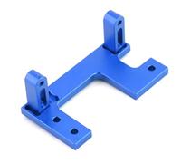 Compatibile con Tamiya per King per Hauler per Scania per AROCS per Man per TGX per Volvo 1/14 RC Trattore Camion Parti Sterzo in Metallo Servo Mount Parti per Auto RC(Blue)