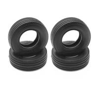 Compatibile Con Tamiya Per Man Per Scania Per Actros R620 R470 1/14 RC Camion Ribaltabile Parti Del Rimorchio 4 Pezzi Pneumatici In Gomma Pneumatico 28 Mm Di Larghezza RC Corsa pneumatici