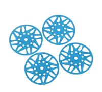 Compatibile Con Tamiya Per Super Clod Buster Testa Di Toro 4WD 1/10 RC Auto Parti Di Aggiornamento Materiale Speciale Ruote Set Di Copertura BBS Stile RC Parti Auto