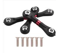 Compatibile Con Tamiya Per TT-01 1/10 Auto Telecomandata Parti Di Aggiornamento Accessori Di Modifica 3 Pezzi Tirante Di Collegamento Della Barra Dello Sterzo Parti Auto RC